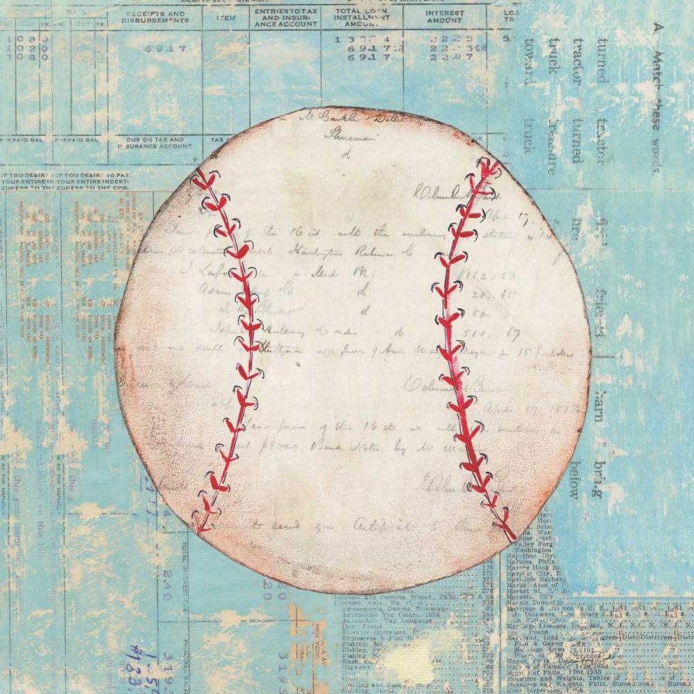 Play Ball I art print by Courtney Prahl for $57.95 CAD