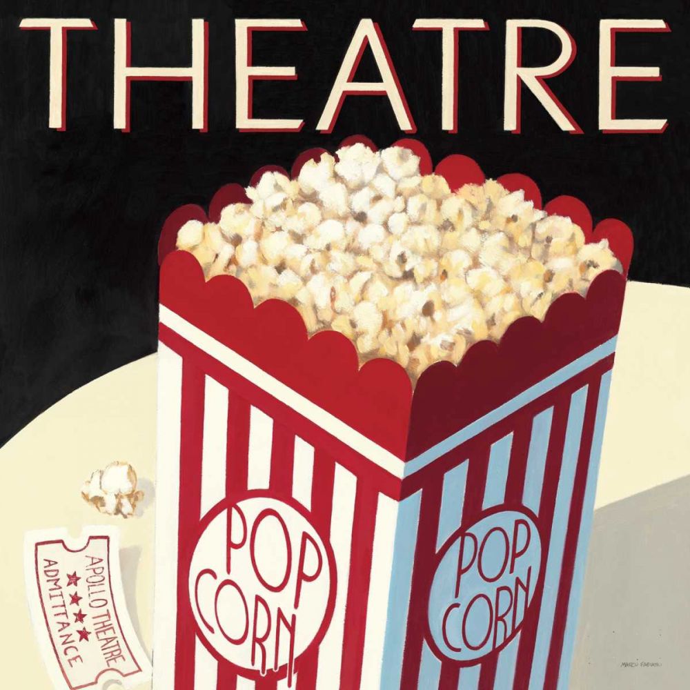 Theatre art print by Marco Fabiano for $57.95 CAD