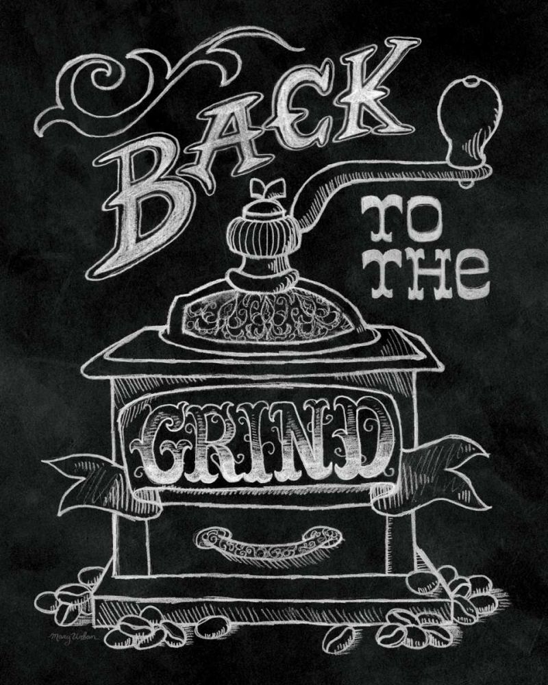 Back to the Grind No Border art print by Mary Urban for $57.95 CAD