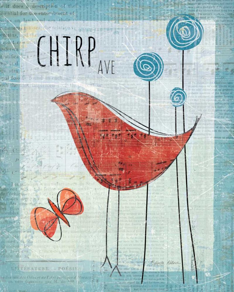 Chirp Ave art print by Belinda Aldrich for $57.95 CAD