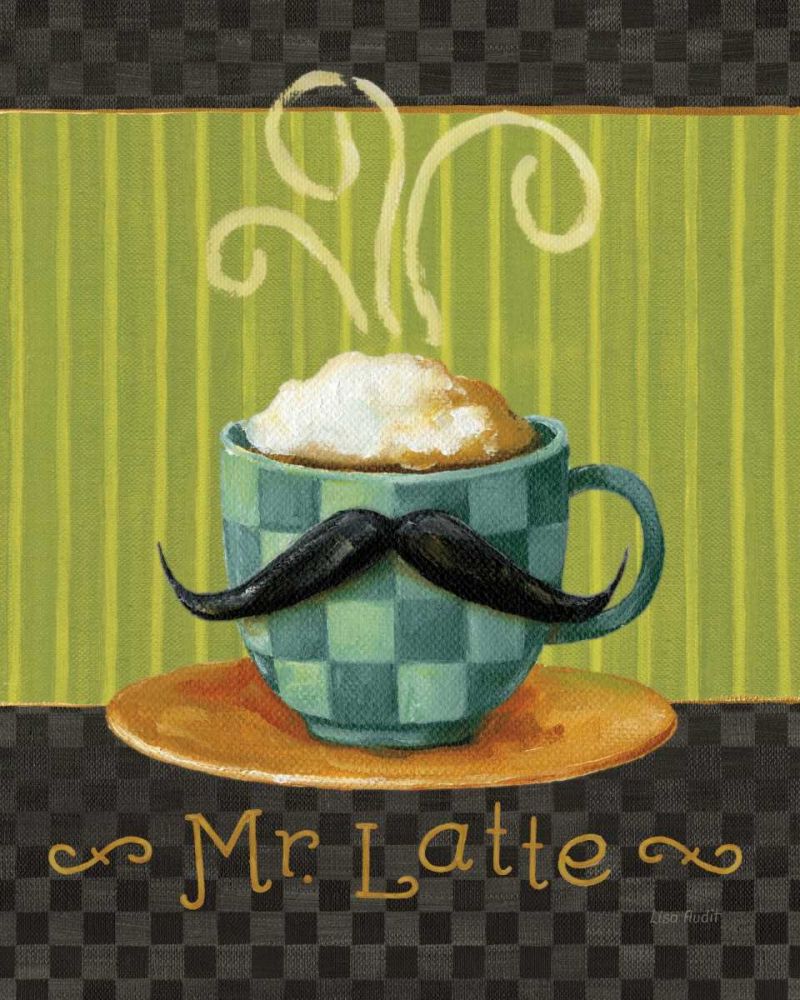 Cafe Moustache VI art print by Lisa Audit for $57.95 CAD