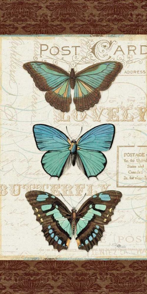 Papillons I art print by Pela Studio for $57.95 CAD