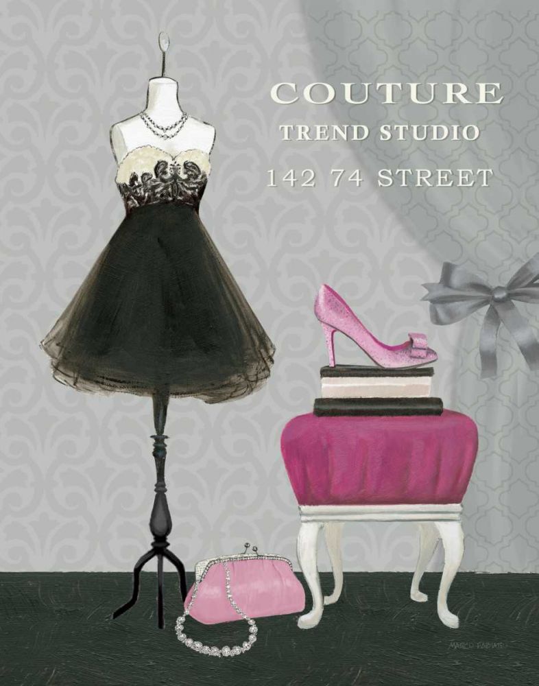 Dress Fitting Boutique III art print by Marco Fabiano for $57.95 CAD