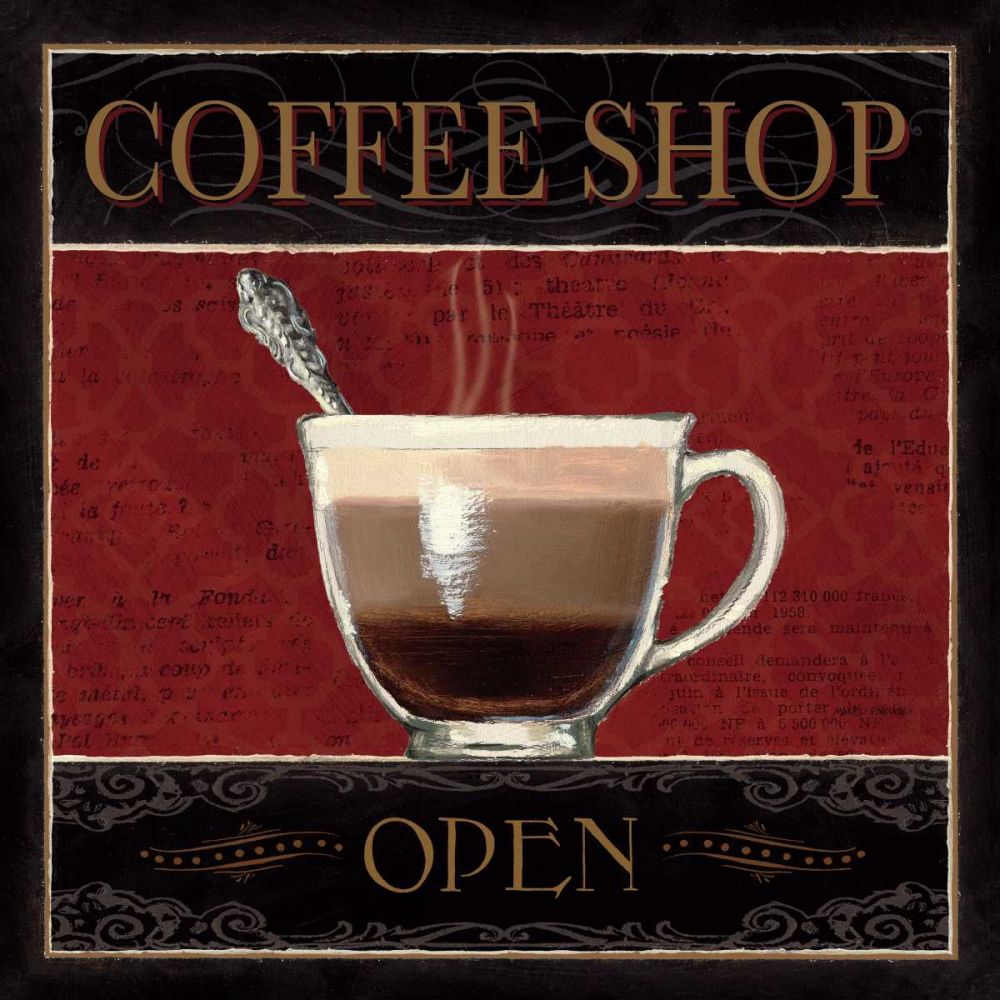 Coffee Shop I art print by Marco Fabiano for $57.95 CAD