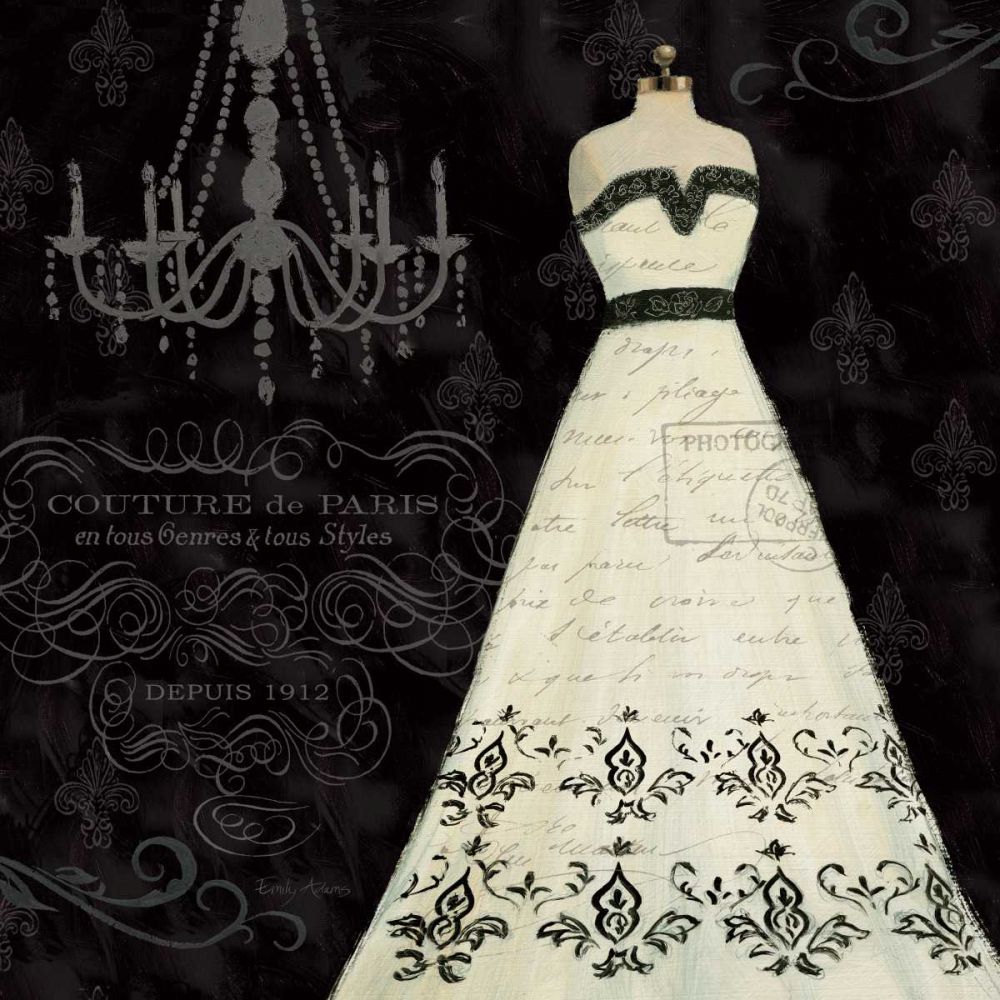 French Couture II art print by Emily Adams for $57.95 CAD