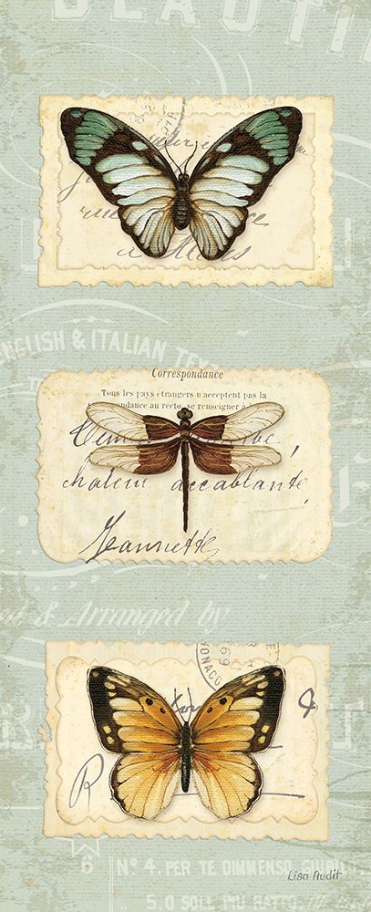 Mothers Treasure IV Butterfly Panel art print by Lisa Audit for $57.95 CAD