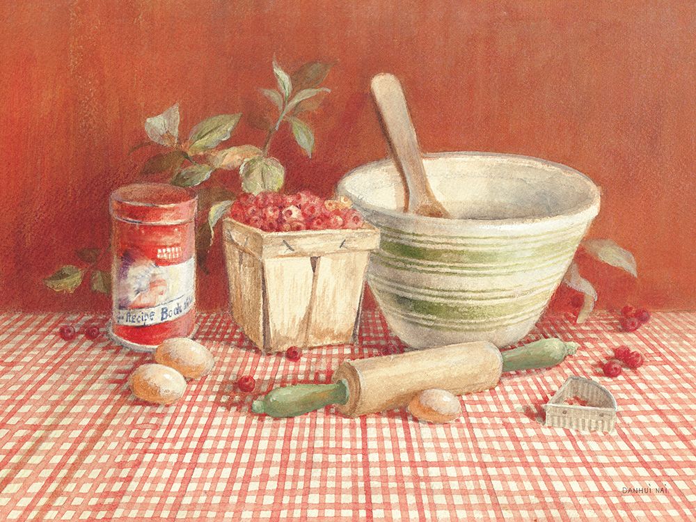 Red Berry Still Life art print by Danhui Nai for $57.95 CAD