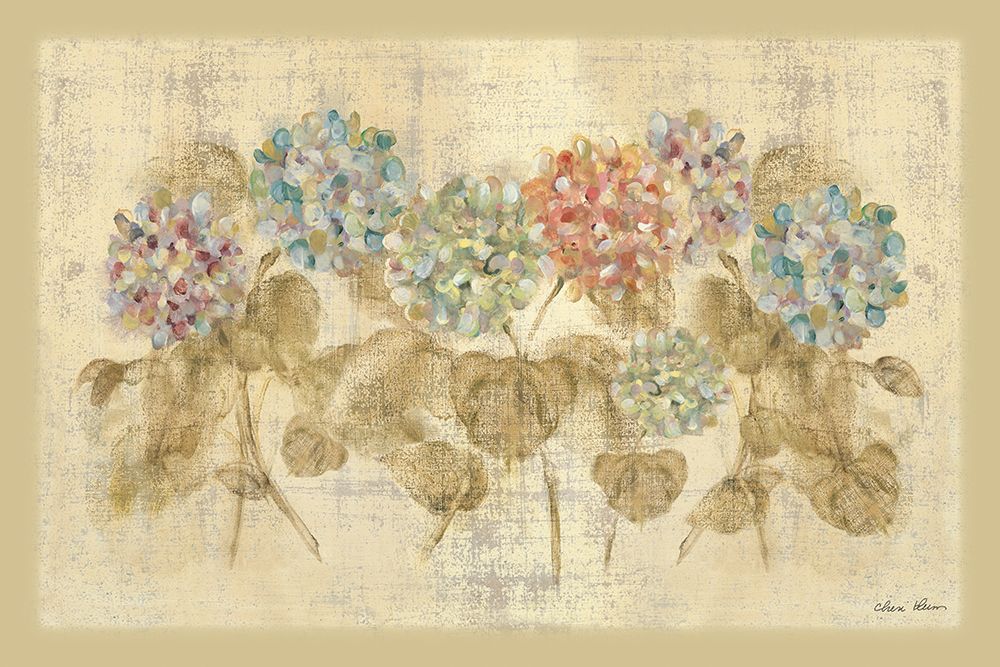 Row of Hydrangea art print by Cheri Blum for $57.95 CAD