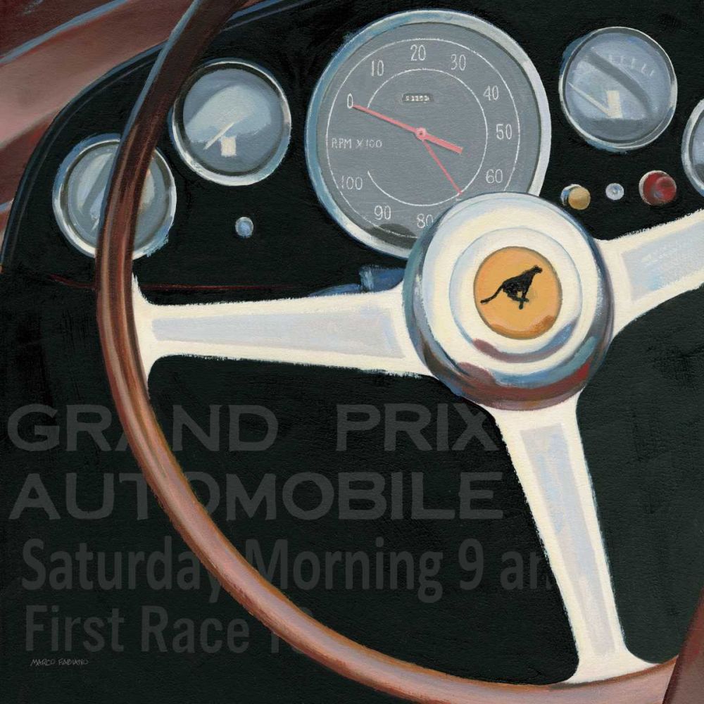 RPM I with Words art print by Marco Fabiano for $57.95 CAD