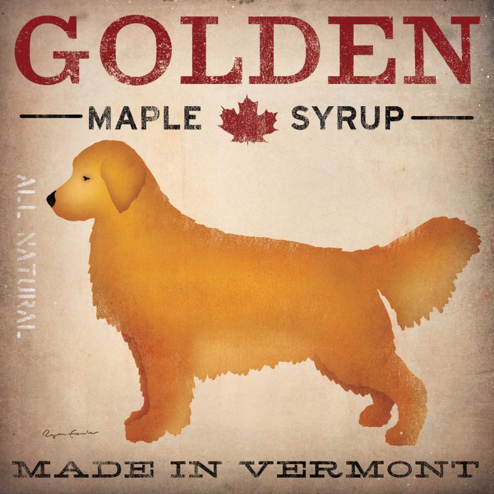 Golden Dog at Show art print by Ryan Fowler for $57.95 CAD