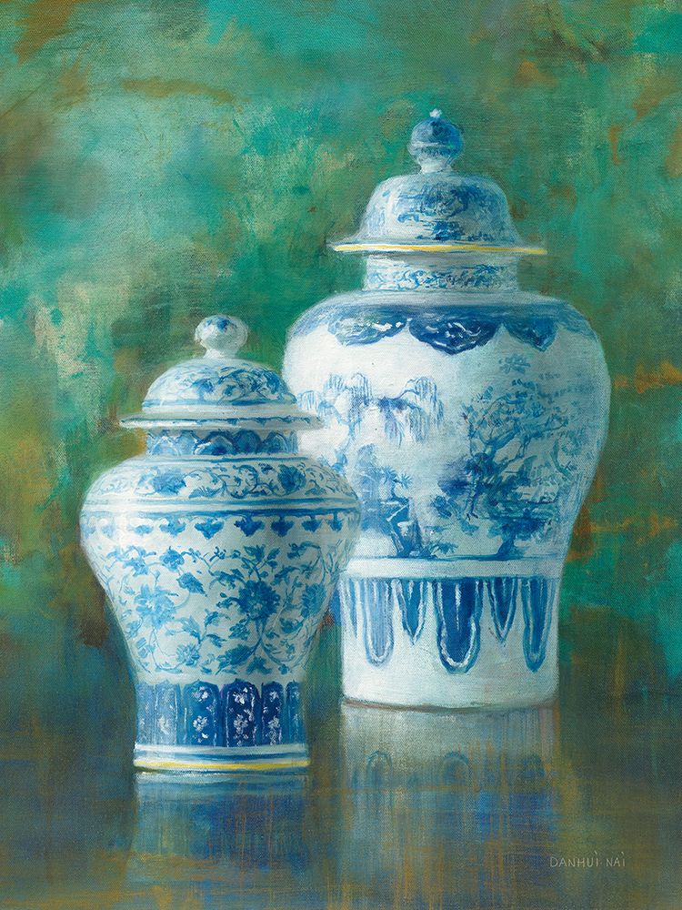 Ginger Jar Still Life I art print by Danhui Nai for $57.95 CAD