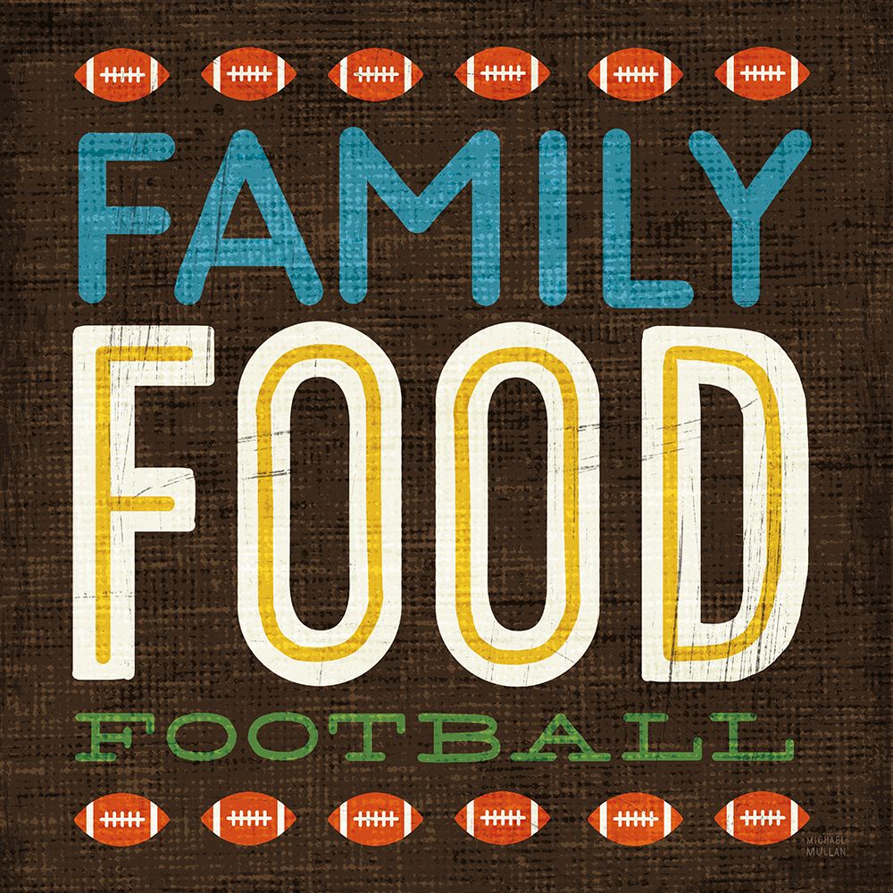 Football I art print by Michael Mullan for $57.95 CAD