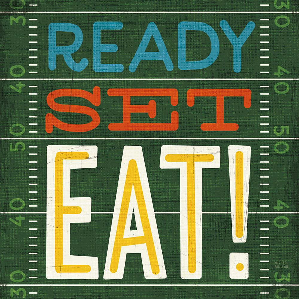 Football II art print by Michael Mullan for $57.95 CAD