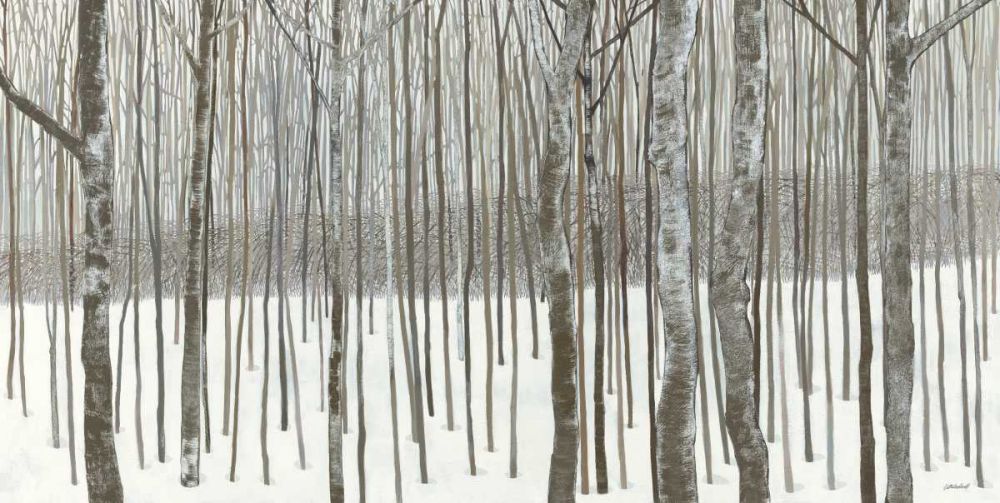 Woods in Winter  art print by Kathrine Lovell for $57.95 CAD