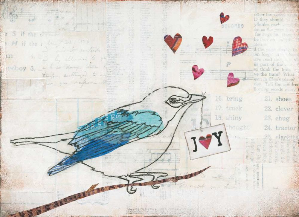 Love Birds I art print by Courtney Prahl for $57.95 CAD