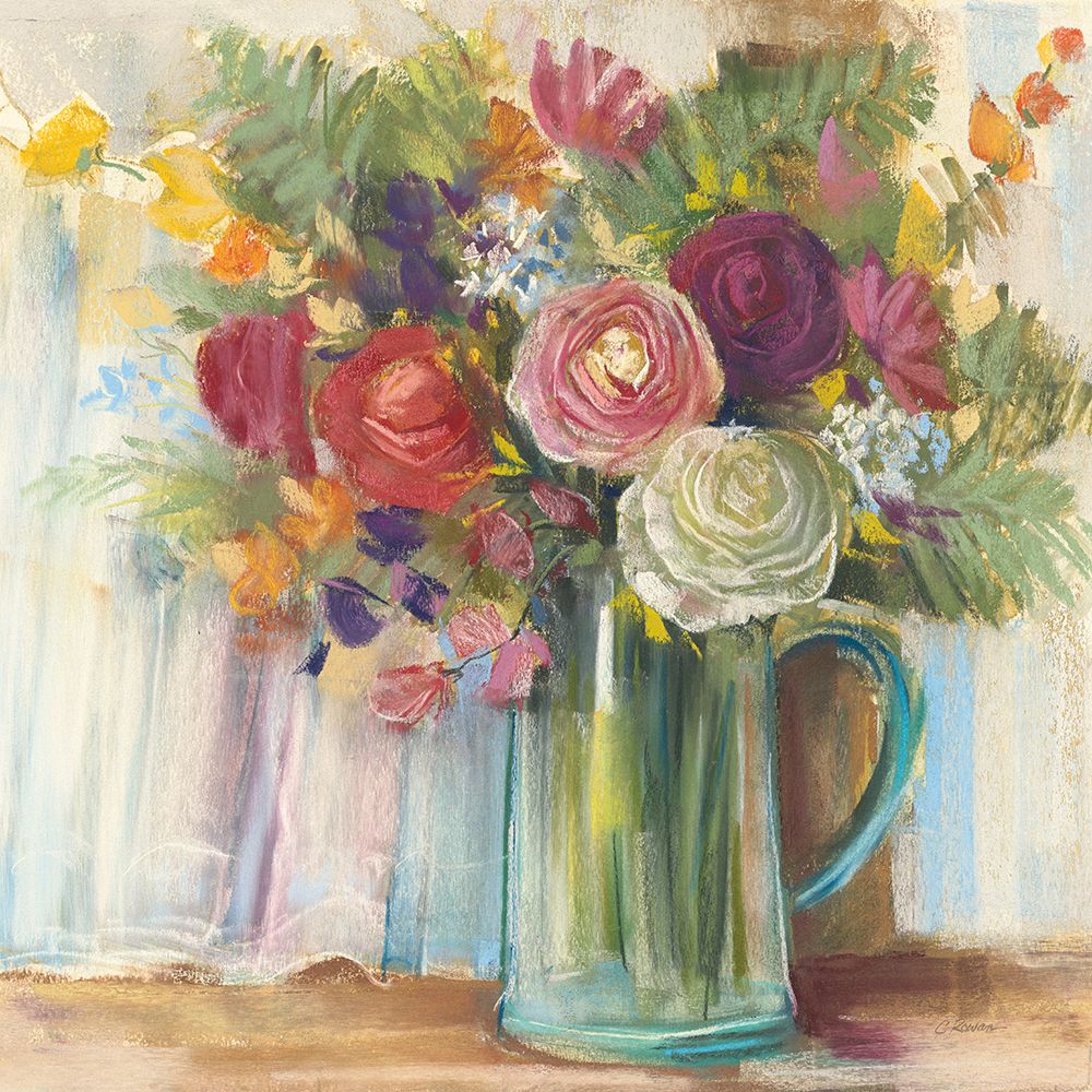 Bouquet in Glass art print by Carol Rowan for $57.95 CAD