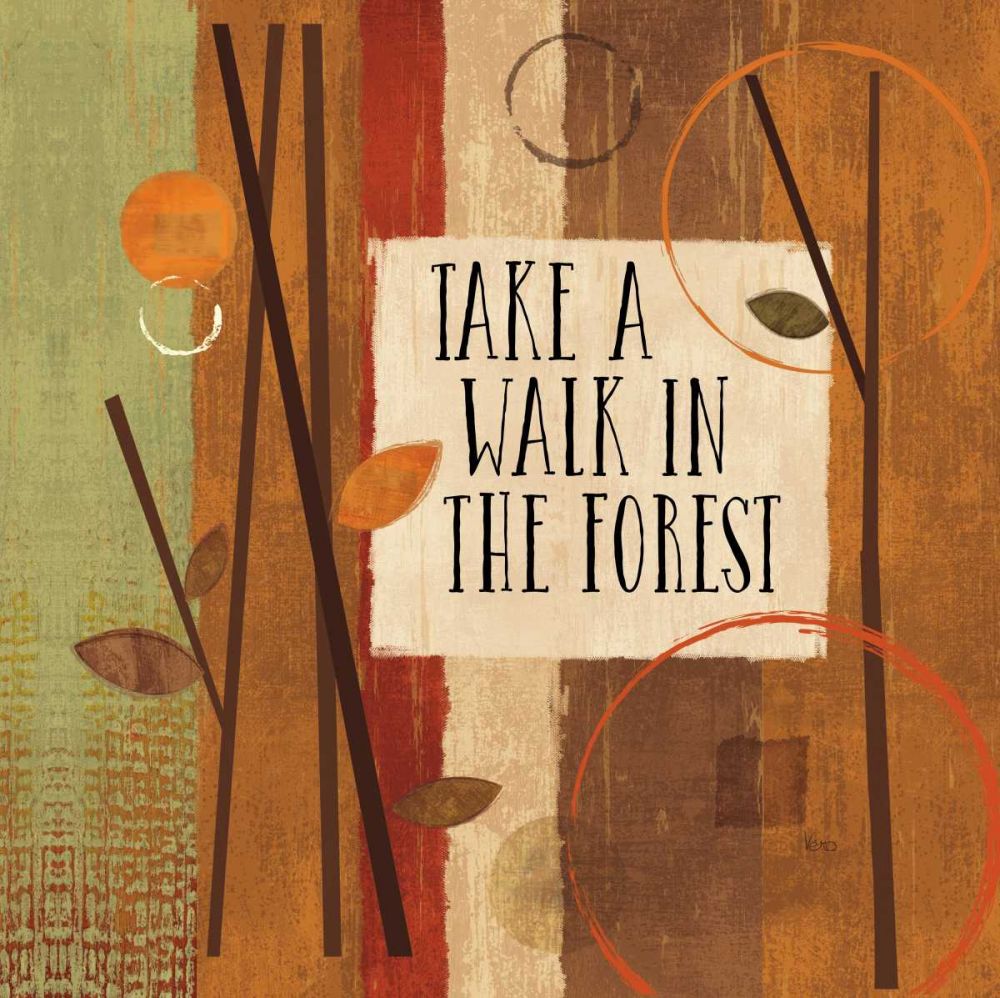 Modern Forest Quotes I art print by Veronique Charron for $57.95 CAD