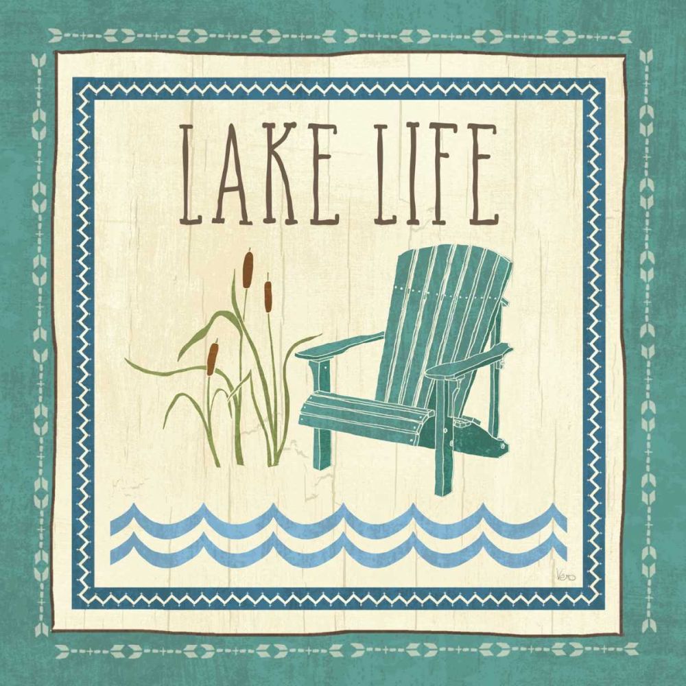 Lake Retreat IV art print by Veronique Charron for $57.95 CAD