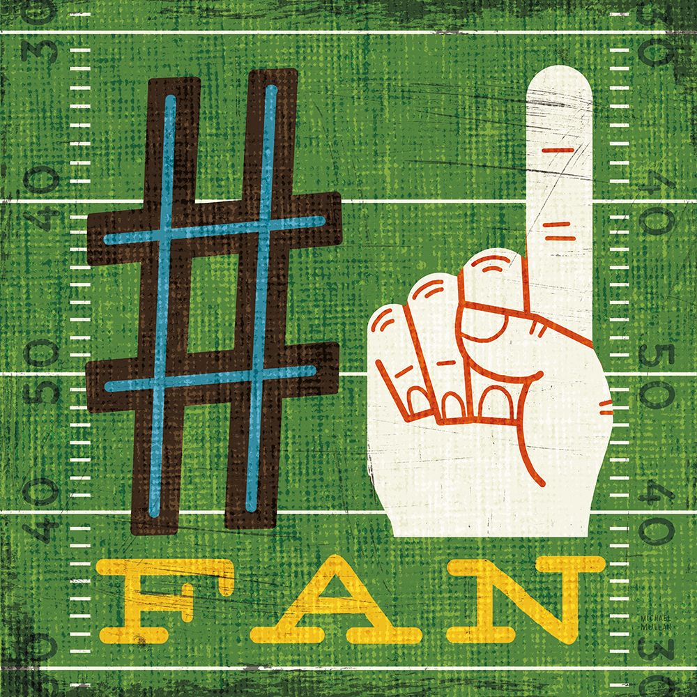 Football IV art print by Michael Mullan for $57.95 CAD