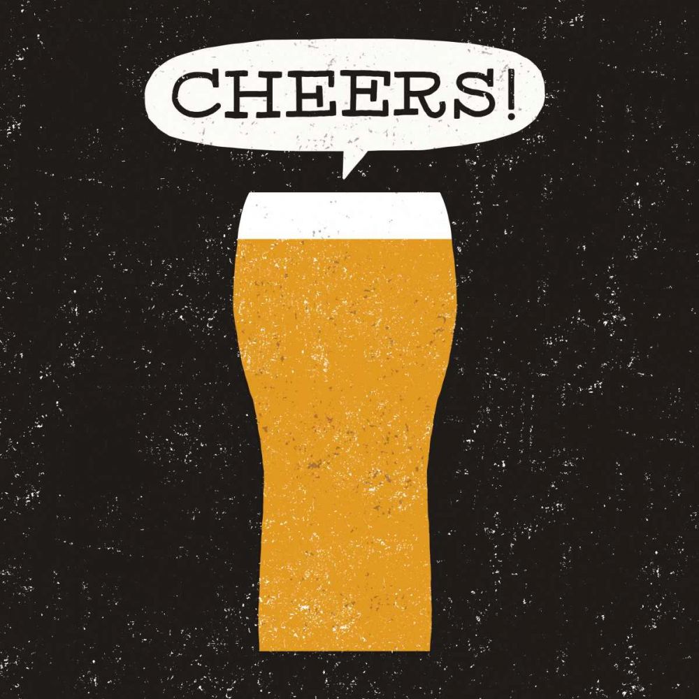 Craft Beer Cheers art print by Michael Mullan for $57.95 CAD