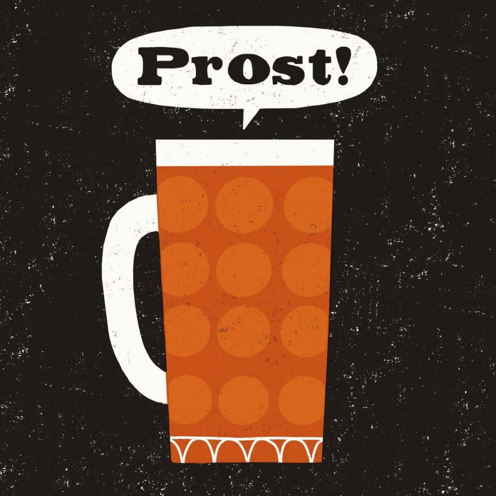 Craft Beer Prost art print by Michael Mullan for $57.95 CAD