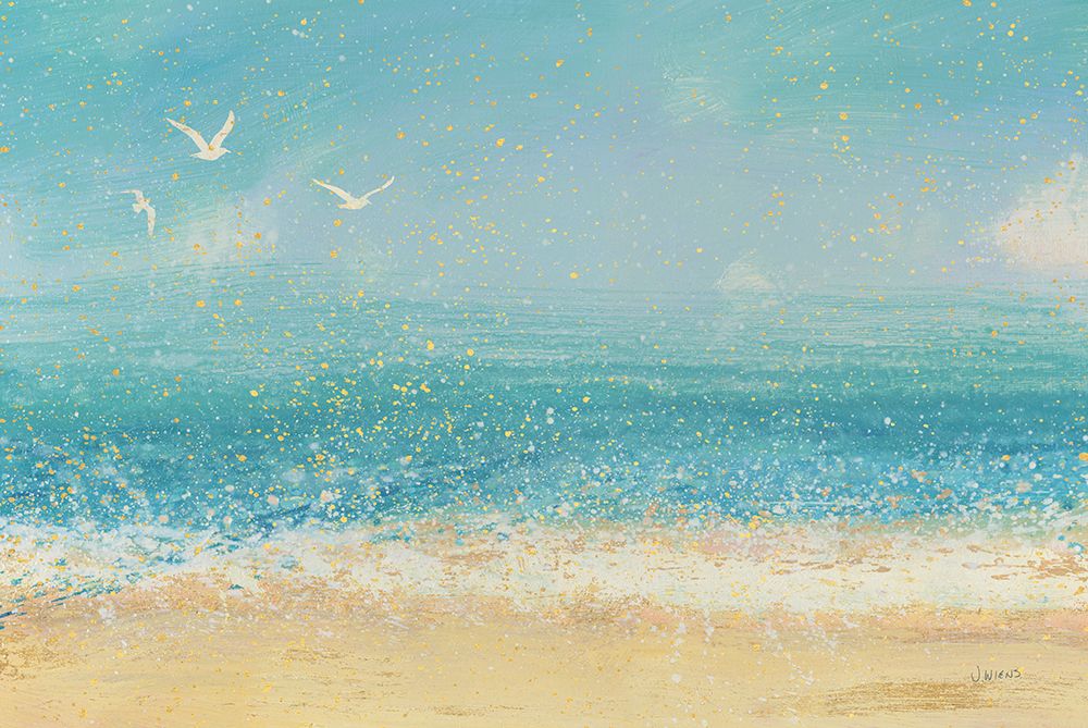 Splatter Beach I art print by James Wiens for $57.95 CAD