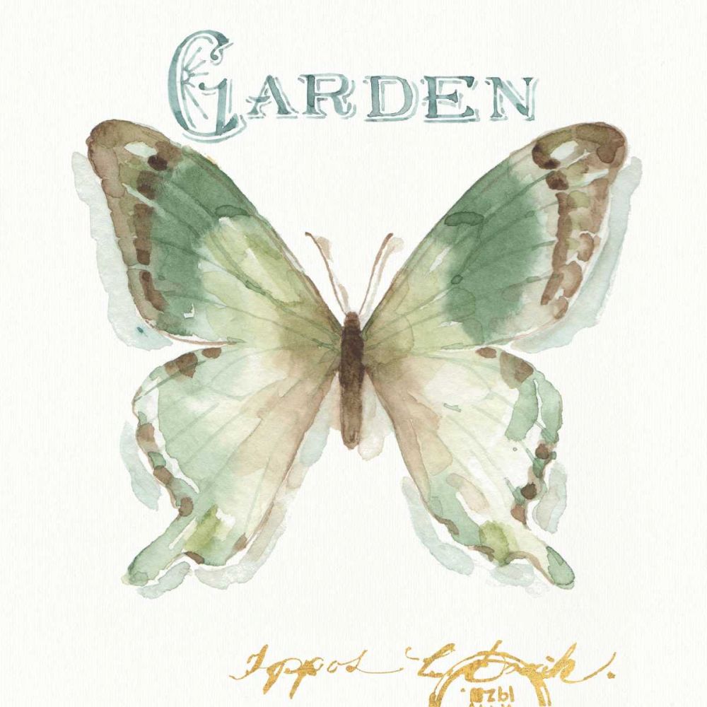 My Greenhouse Butterflies III art print by Lisa Audit for $57.95 CAD