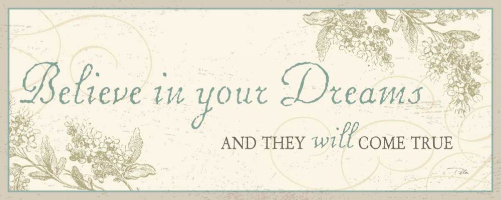 Believe in your Dreams art print by Pela for $57.95 CAD