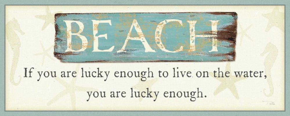 Beach art print by Pela for $57.95 CAD