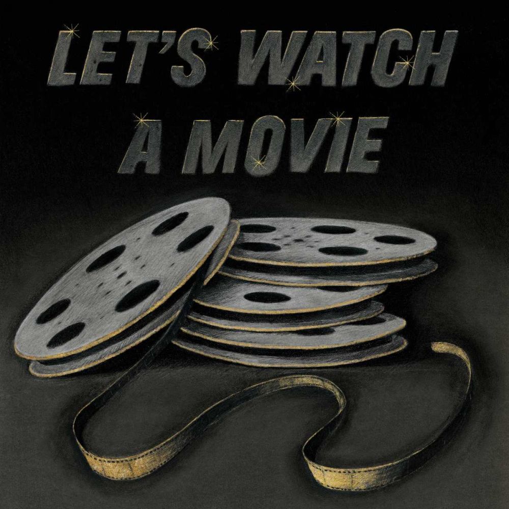 Lets Watch a Movie art print by Wild Apple Portfolio for $57.95 CAD