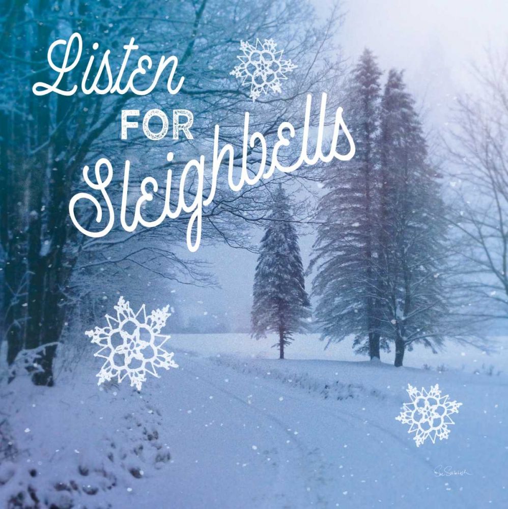 Let it Snow II art print by Sue Schlabach for $57.95 CAD