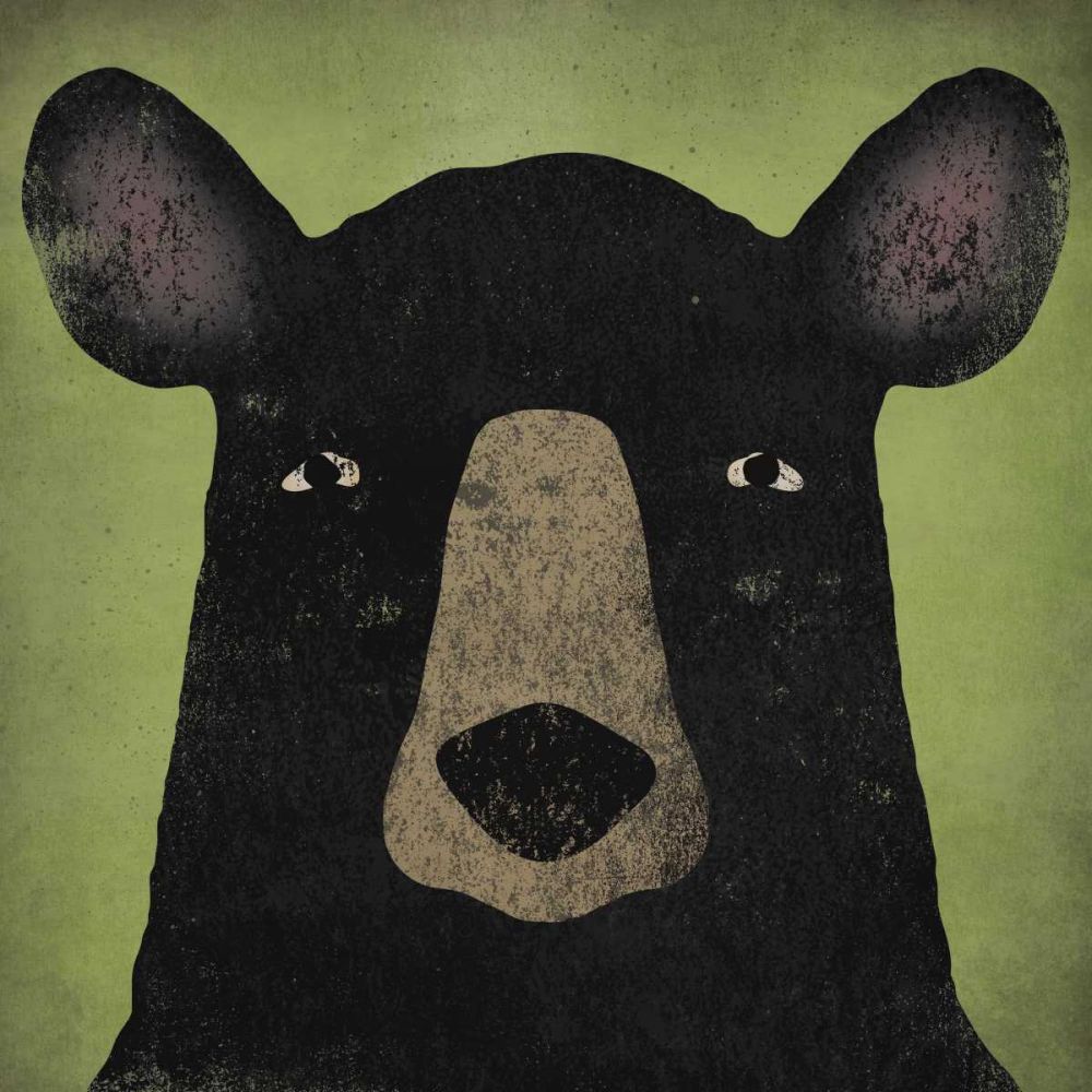 The Black Bear art print by Ryan Fowler for $57.95 CAD