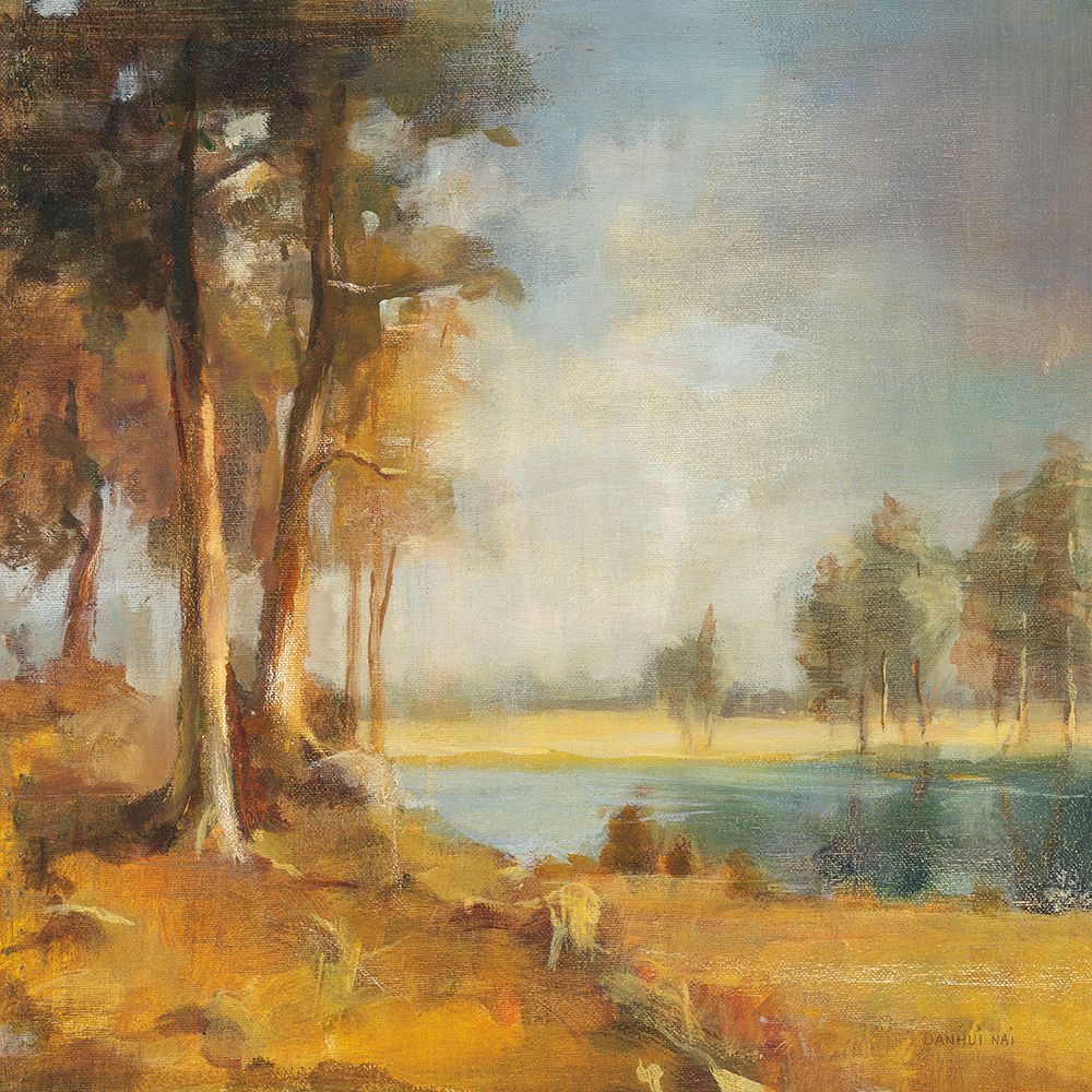 Landscape Trio I art print by Danhui Nai for $57.95 CAD