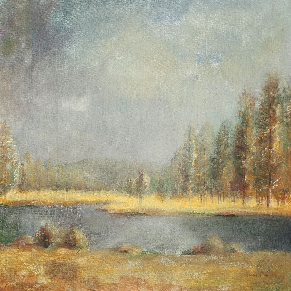 Landscape Trio II art print by Danhui Nai for $57.95 CAD