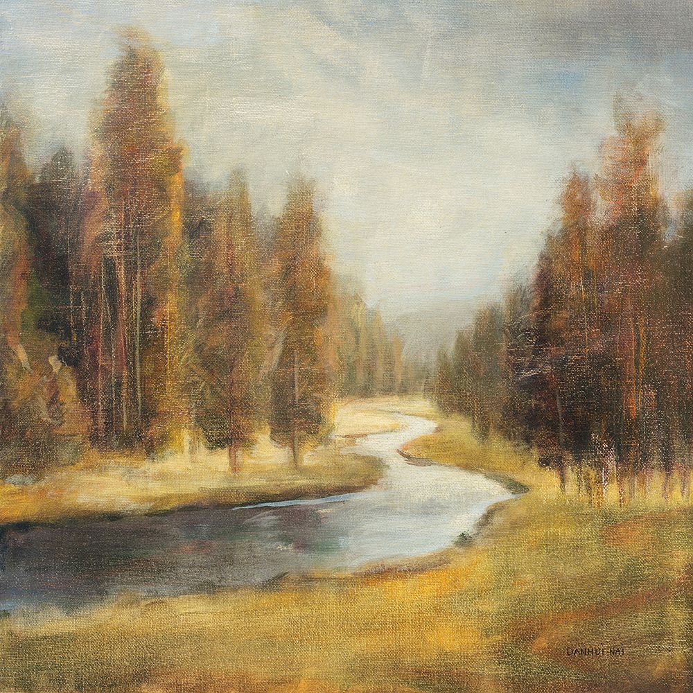 Landscape Trio III art print by Danhui Nai for $57.95 CAD