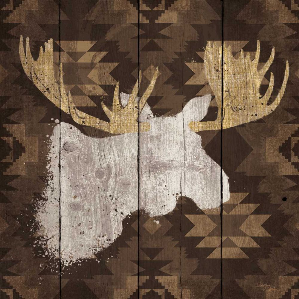 Precious Antlers IV art print by Wellington Studio for $57.95 CAD