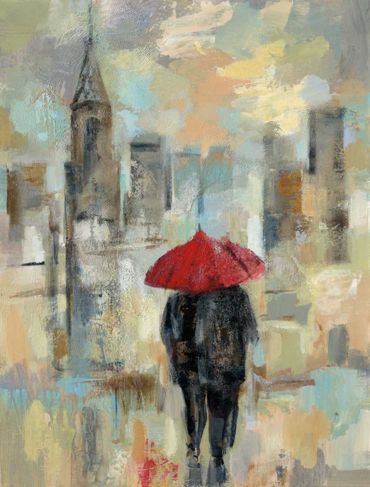 Rain in the City I art print by Silvia Vassileva for $57.95 CAD