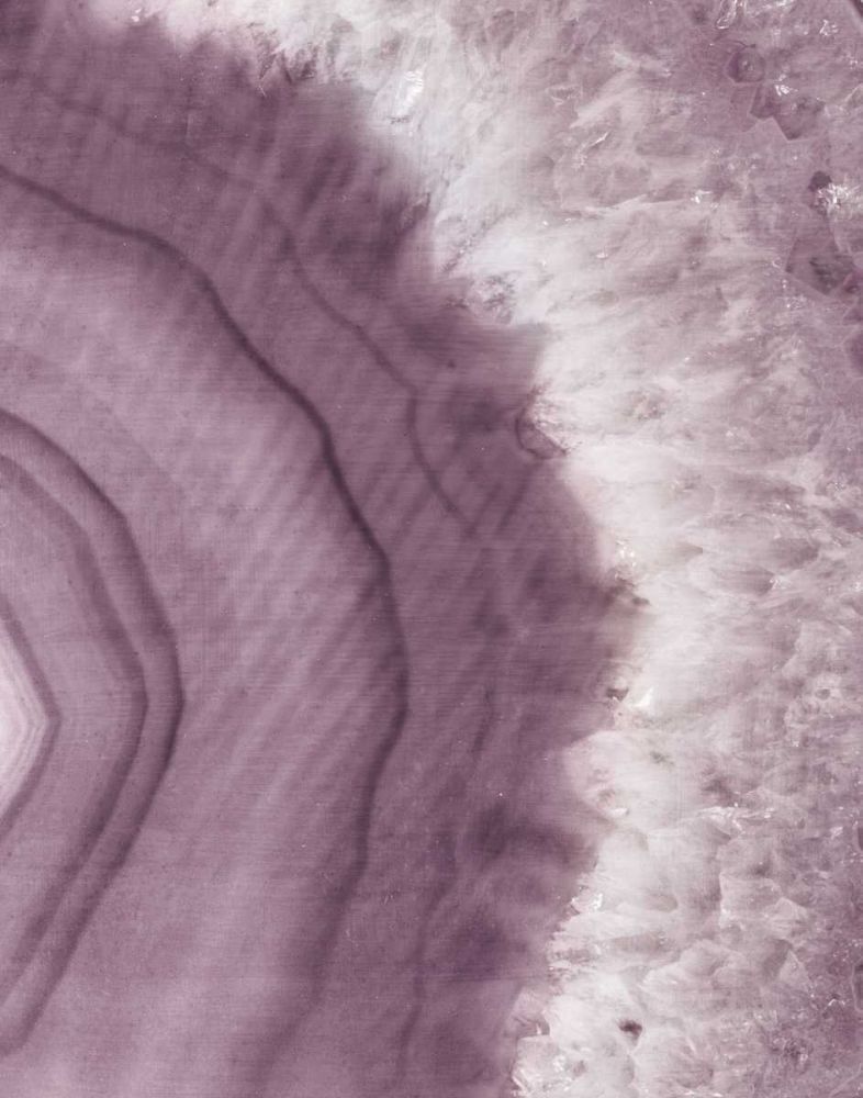 Agate Geode II Plum art print by Wild Apple Portfolio for $57.95 CAD