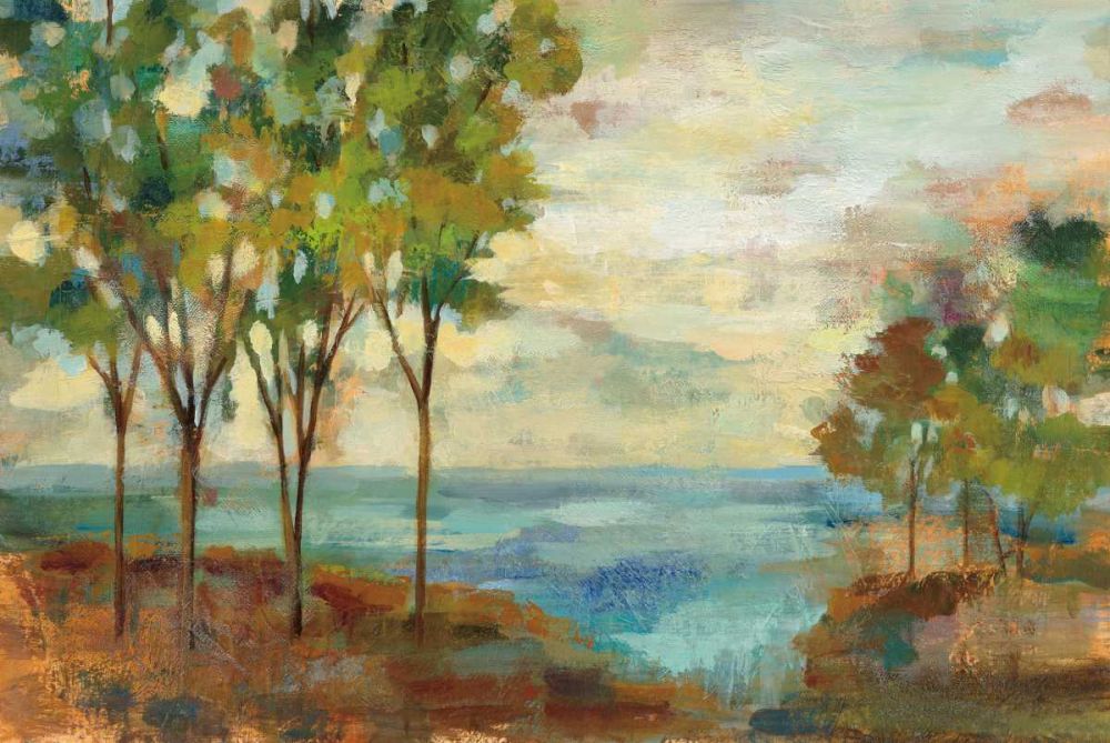 View of the Lake art print by Silvia Vassileva for $57.95 CAD