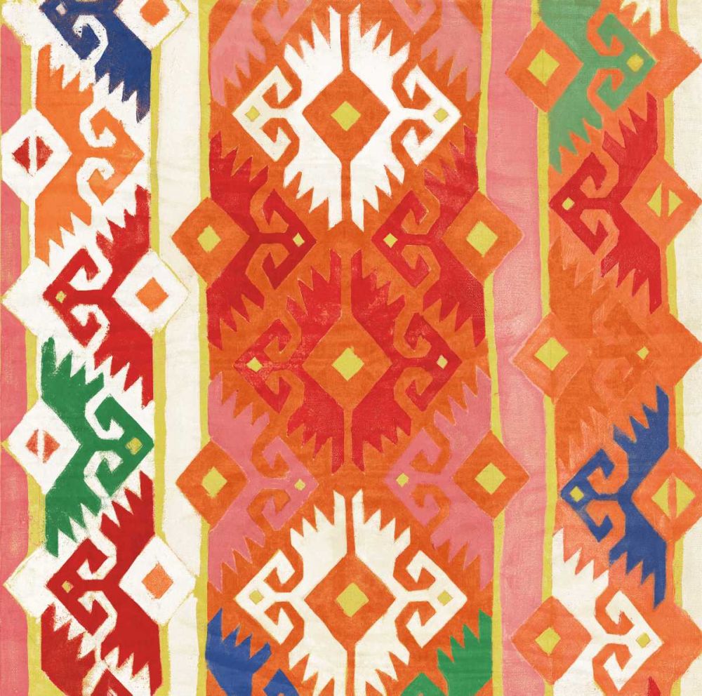 Southwest Pattern II Bright art print by Albena Hristova for $57.95 CAD
