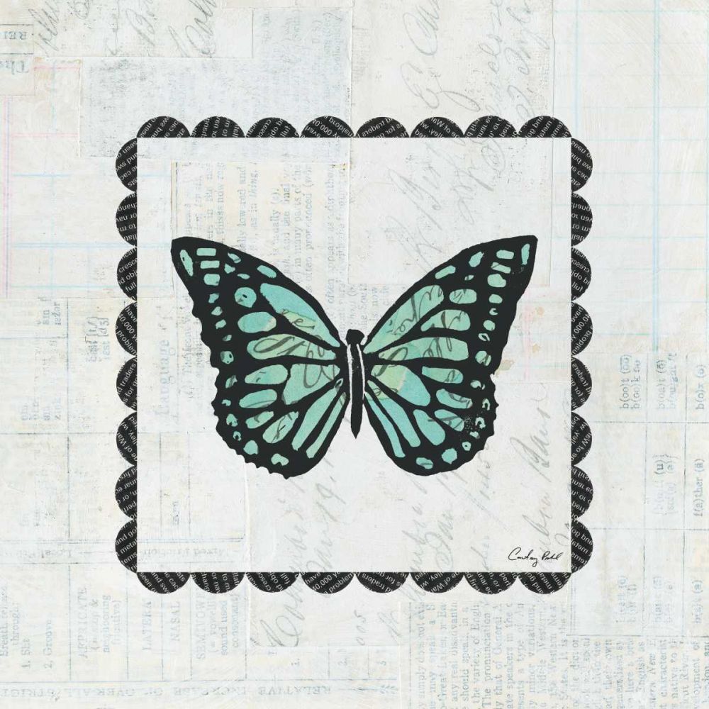 Butterfly Stamp art print by Courtney Prahl for $57.95 CAD