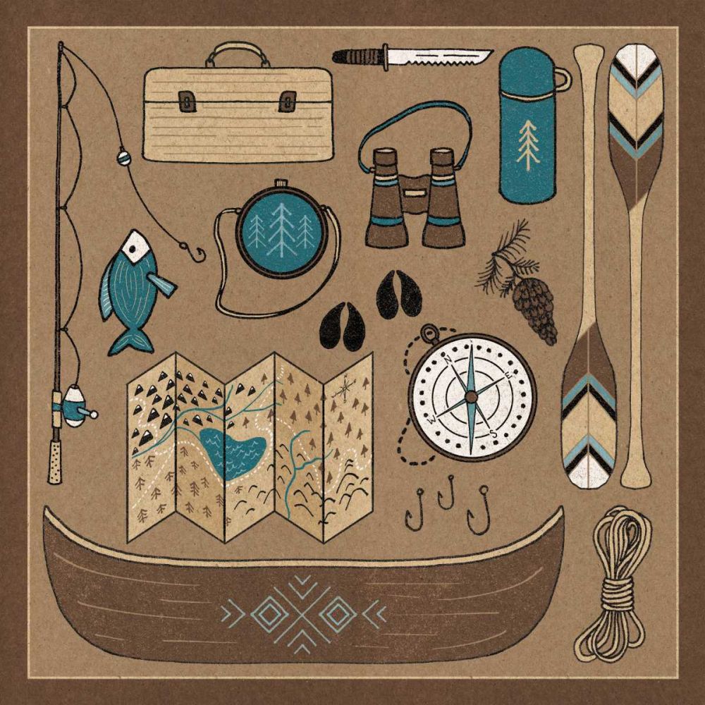 The Great Outdoors VI art print by Laura Marshall for $57.95 CAD