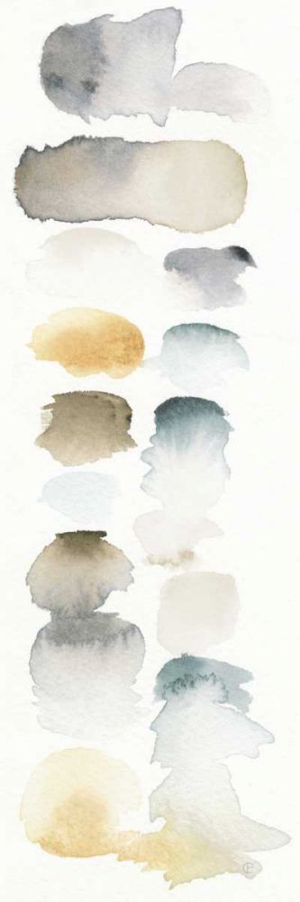 Watercolor Swatch Panel Neutral I art print by DeNeige Elyse for $57.95 CAD