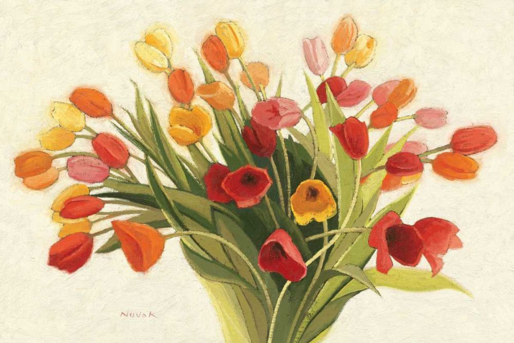 Spring Tulips art print by Shirley Novak for $57.95 CAD