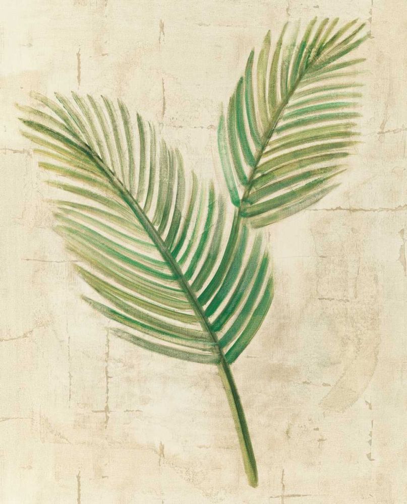 Sago Palm Leaves Neutral Crop art print by Albena Hristova for $57.95 CAD
