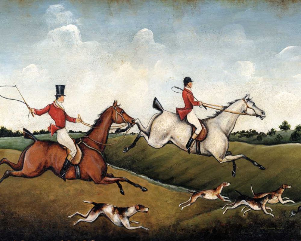 The Hunt Crop art print by David Carter Brown for $57.95 CAD