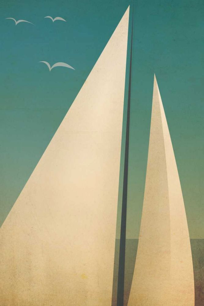Sails I art print by Ryan Fowler for $57.95 CAD
