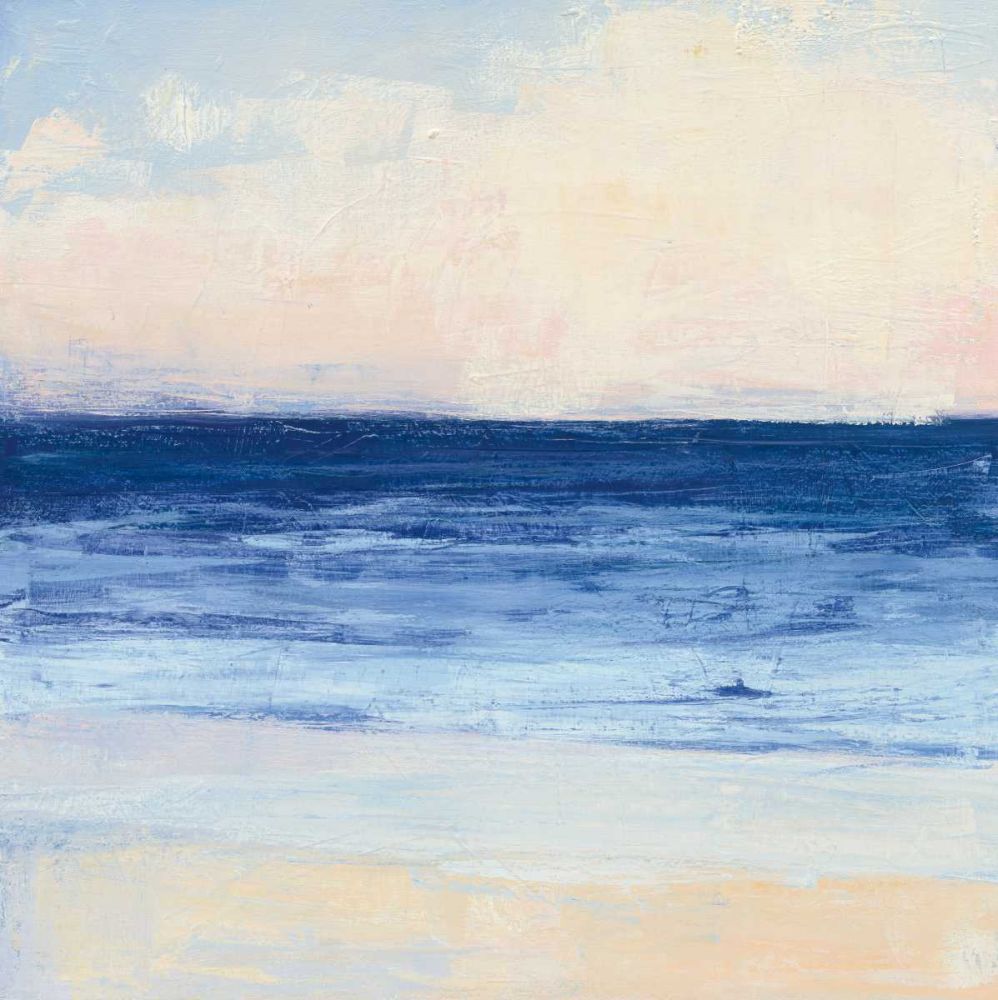 True Blue Ocean I art print by Julia Purinton for $57.95 CAD