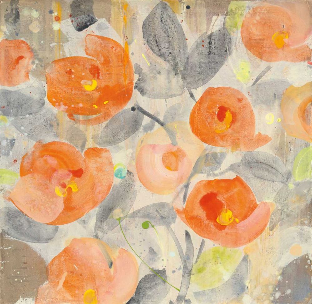 Poppy Garden I art print by Albena Hristova for $57.95 CAD
