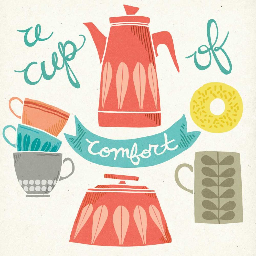 A Cup of Comfort art print by Mary Urban for $57.95 CAD